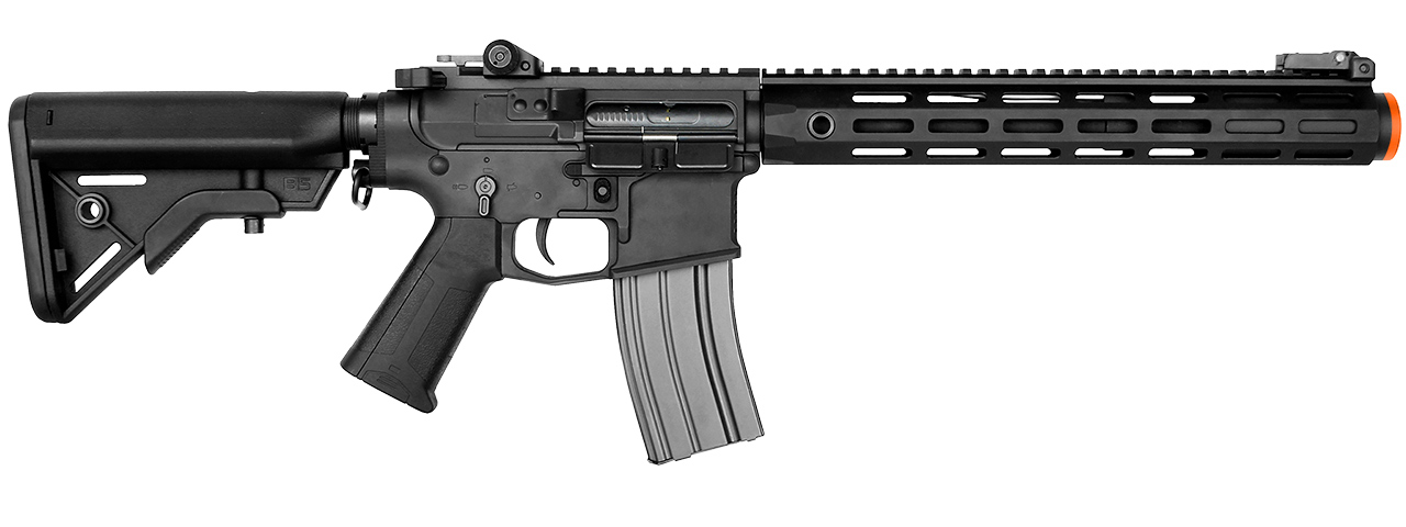 E&L AIRSOFT AR MUR CUSTOM CARBINE AEG - PLATINUM VERSION (BLACK) - Click Image to Close