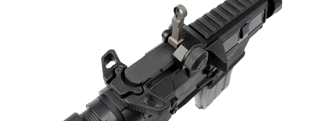 E&L AR MUR CUSTOM CARBINE AEG RIFLE - ELITE (BLACK) - Click Image to Close