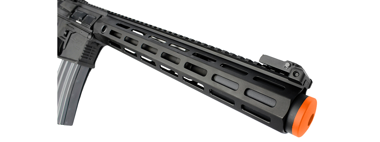 E&L AIRSOFT AR MUR CUSTOM CARBINE AEG - PLATINUM VERSION (BLACK) - Click Image to Close