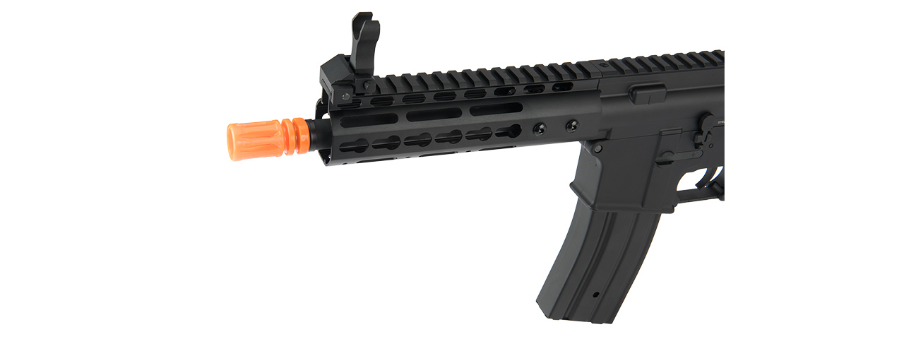 GOLDEN EAGLE F6637 ELITE SERIES 7" KEYMOD CQB AEG AIRSOFT RIFLE (BLACK)