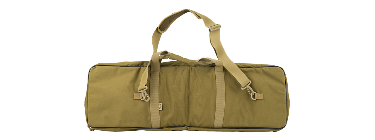 Flyye Industries 1000D Cordura 35-Inch Rifle Bag w/ Carry Strap (KHAKI) - Click Image to Close
