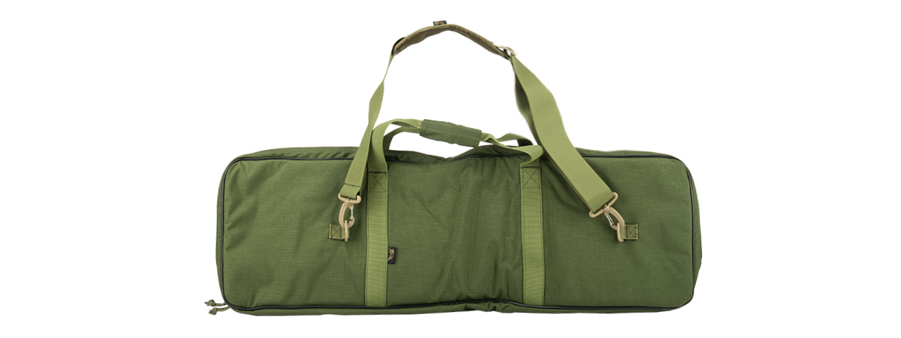 Flyye Industries 1000D Cordura 35-Inch Rifle Bag w/ Carry Strap (OD GREEN) - Click Image to Close