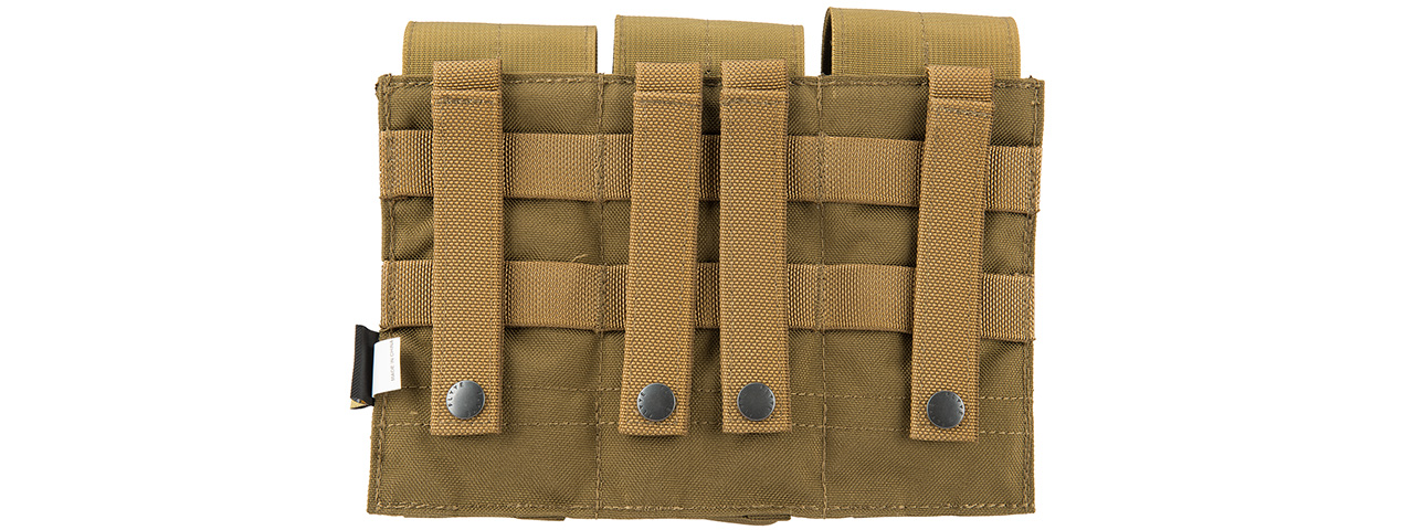 Flyye Industries 1000D Triple M4/M16 Magazine Pouch (COYOTE BROWN) - Click Image to Close