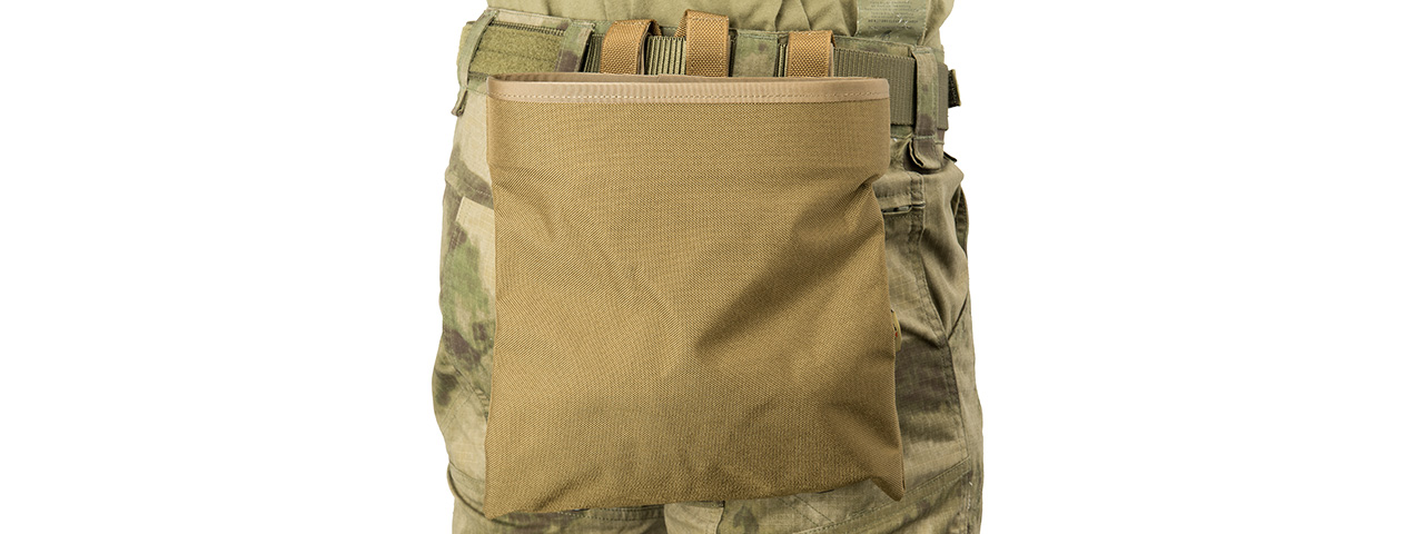 Flyye Industries MOLLE Roll-Up Drop Dump Pouch (COYOTE BROWN) - Click Image to Close