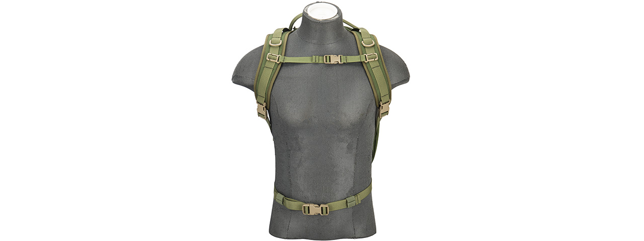 Flyye Industries 1000D Cordura Spear Backpack (OD GREEN) - Click Image to Close