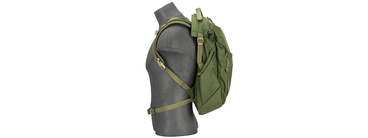 Flyye Industries 1000D Cordura Spear Backpack (OD GREEN) - Click Image to Close