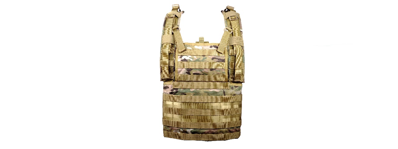 FLYYE INDUSTIRES 1000D CORDURA MOLLE RRV CHEST RIG (GENUINE MULTICAM) - Click Image to Close