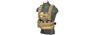 Flyye Industries 1000D Cordura WSH MOLLE Chest Rig (A-TACS)