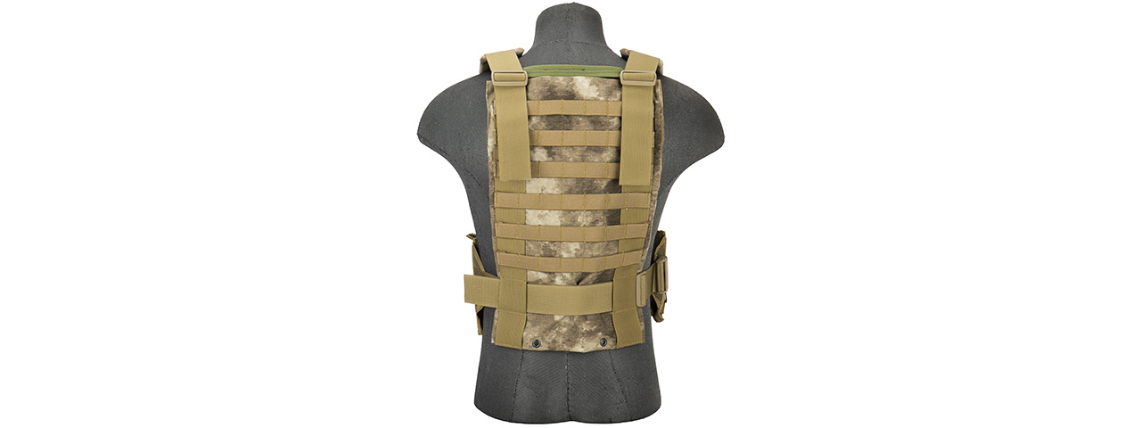 Flyye Industries 1000D Cordura WSH MOLLE Chest Rig (A-TACS)