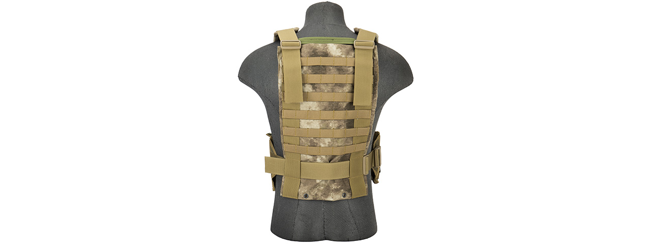 Flyye Industries 1000D Cordura WSH MOLLE Chest Rig (A-TACS) - Click Image to Close