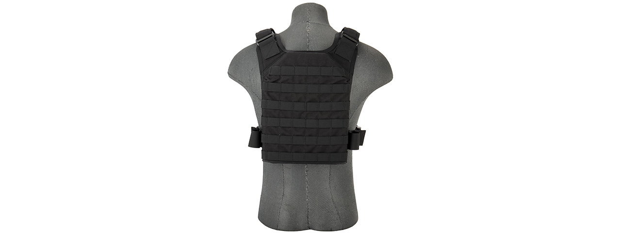 Flyye Industries 1000D Cordura MOLLE PC Tactical Vest (MED) (BLACK) - Click Image to Close