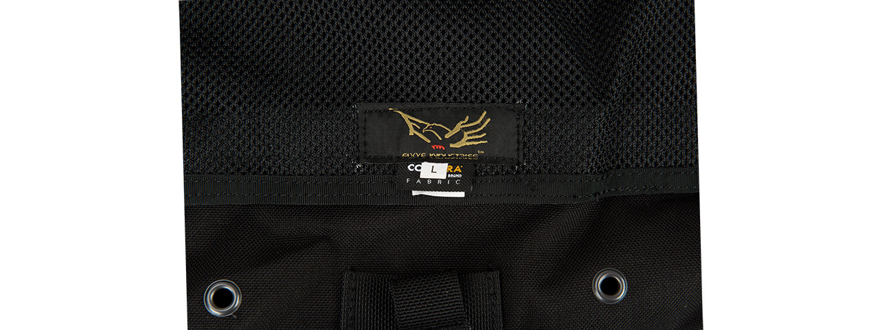 Flyye Industries 1000D Cordura Large Recon Vest w/ 9 Pouches (LRG) BLACK
