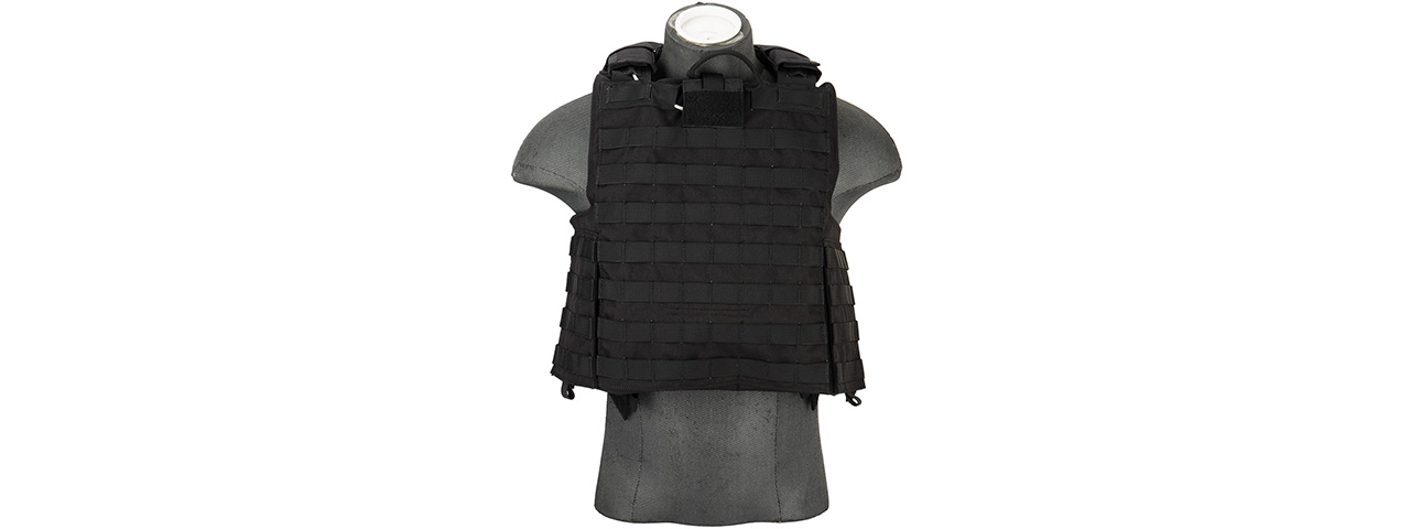 Flyye Industries 1000D Maritime Force Recon Vest (MED) BLACK - Click Image to Close