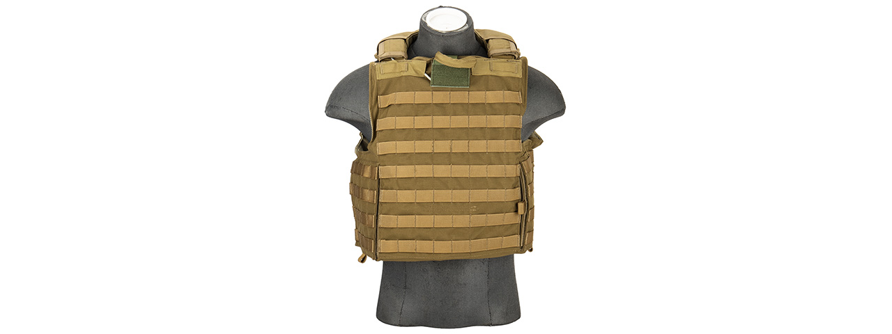 Flyye Industries 1000D Maritime Force Recon Vest (LRG) COYOTE BROWN - Click Image to Close