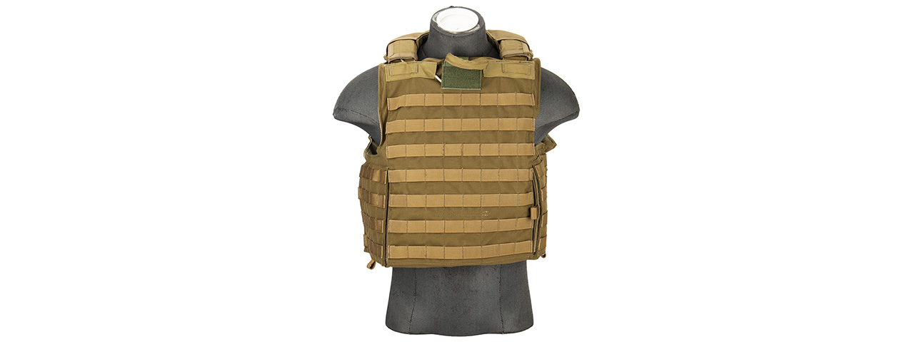 Flyye Industries 1000D Maritime Force Recon Vest (LRG) COYOTE BROWN