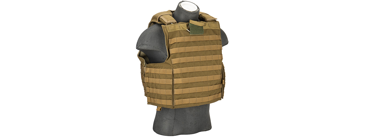 Flyye Industries 1000D Maritime Force Recon Vest (LRG) COYOTE BROWN