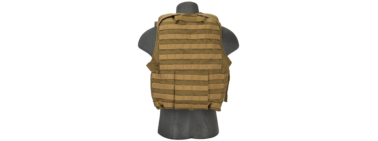 Flyye Industries 1000D Maritime Force Recon Vest (LRG) COYOTE BROWN - Click Image to Close