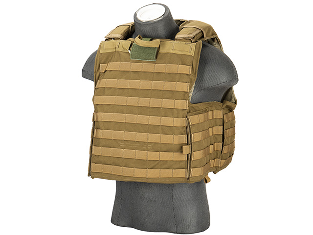 Flyye Industries 1000D Maritime Force Recon Vest (LRG) COYOTE BROWN