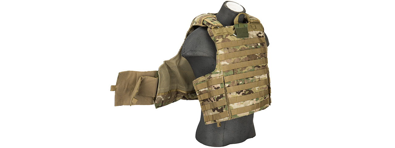 Flyye Industries 1000D Maritime Force Recon Vest (LRG) MULTICAM - Click Image to Close