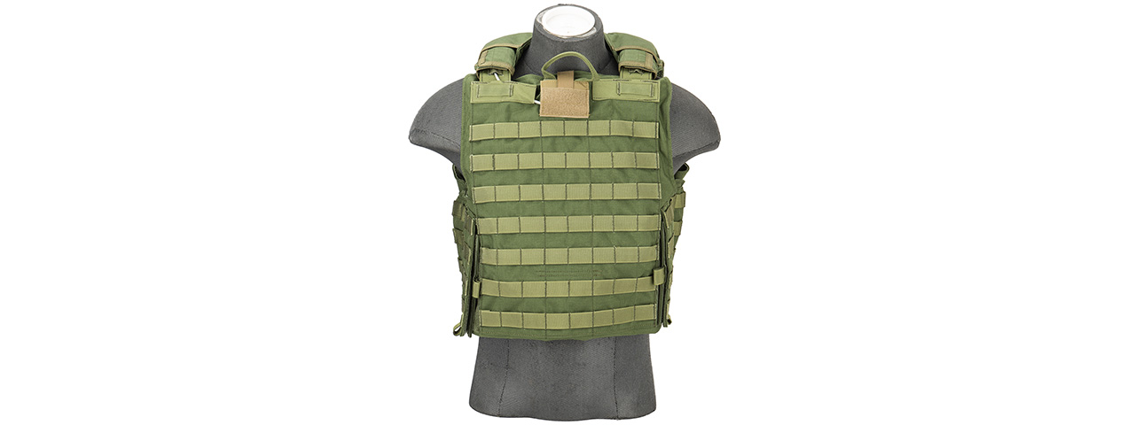 Flyye Industries 1000D Maritime Force Recon Vest (LRG) OD GREEN - Click Image to Close