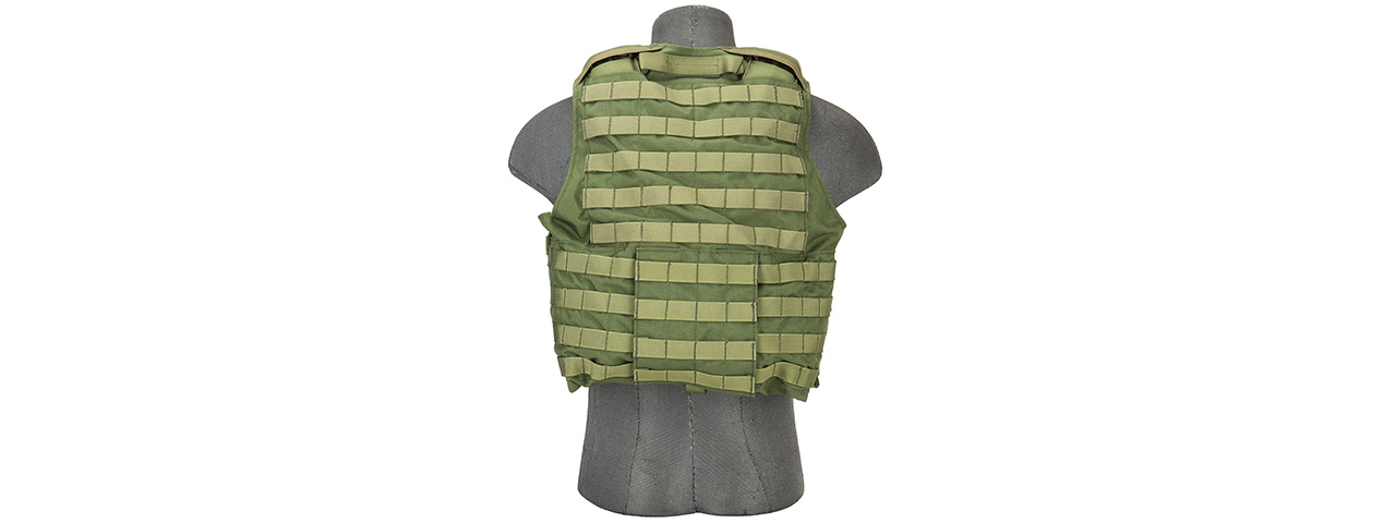 Flyye Industries 1000D Maritime Force Recon Vest (LRG) OD GREEN - Click Image to Close