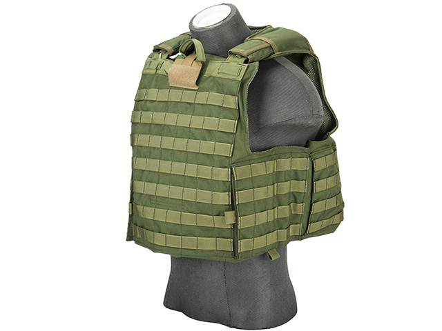 Flyye Industries 1000D Maritime Force Recon Vest (LRG) OD GREEN - Click Image to Close