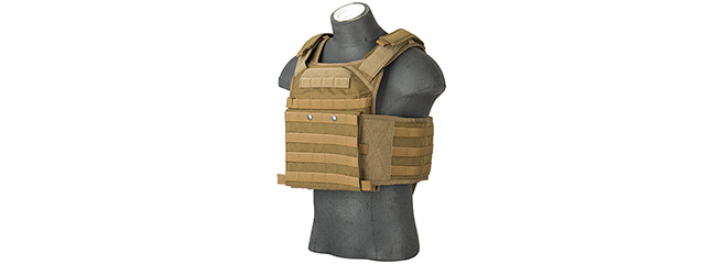 Flyye Industries MOLLE FAPC Tactical Vest w/ MOLLE Cummerbund (COYOTE BROWN)