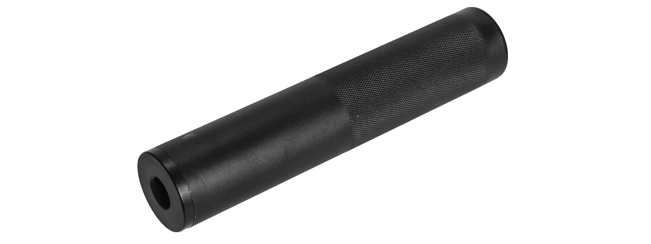 WellFire G11 Airsoft 7.2" Mock Suppressor Barrel Extension [14mm CCW] (BLACK)