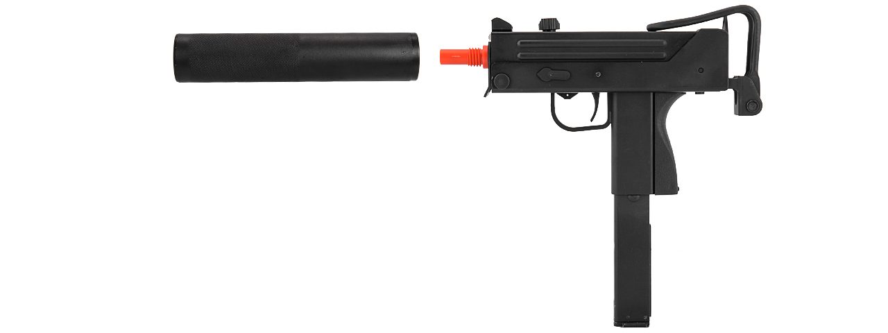 WellFire Airsoft 7.2" Mock Suppressor Barrel Extension For G11 / G12 - BLACK