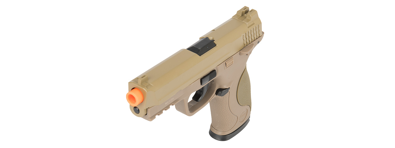 UK ARMS G53T 1:1 Replica Airsoft Spring Pistol (TAN) - Click Image to Close