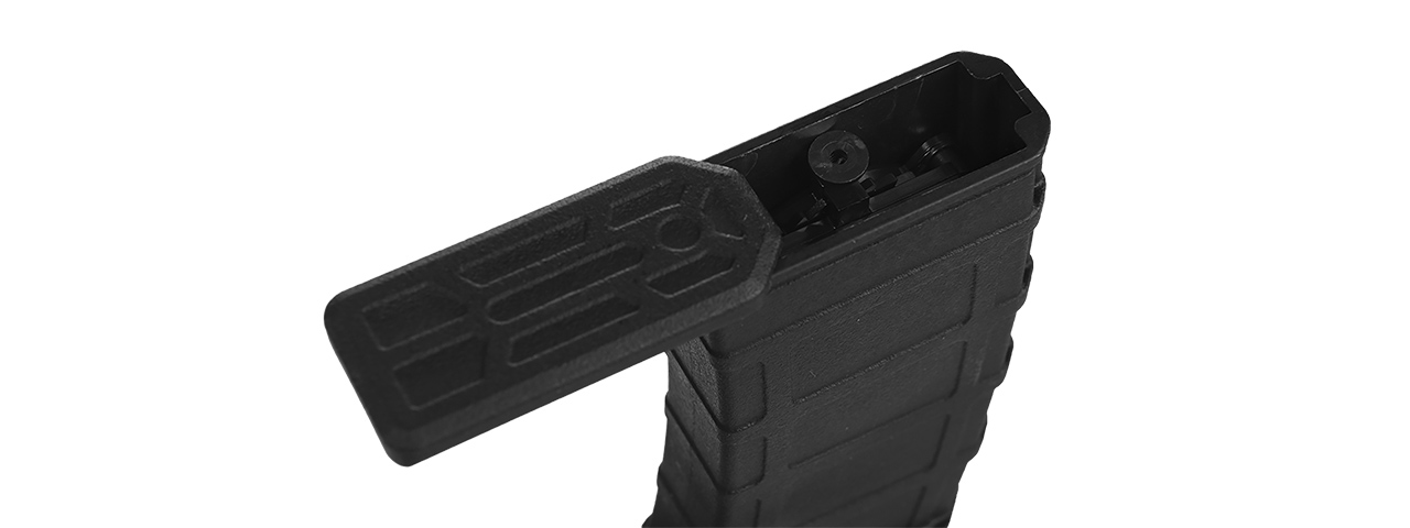 LONEX POLYMER 360 ROUND TEXTURED HI CAPACITY FLASH MAGAZINE (BLACK)