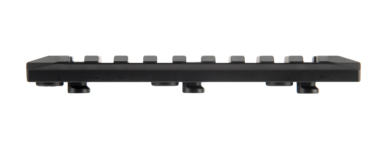 Golden Eagle Full Metal KeyMod 9-Slot Picatinny Rail Segments (BLACK) - Click Image to Close