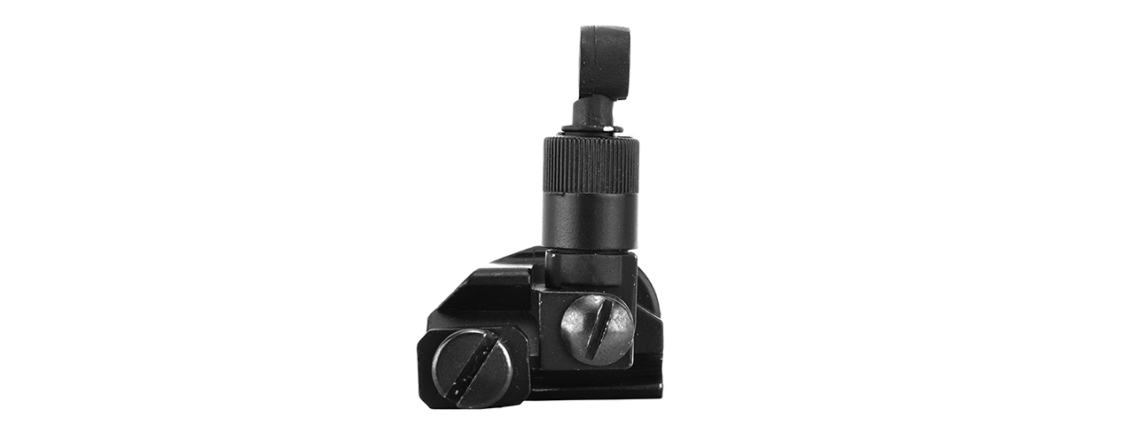 GOLDEN EAGLE METAL FLIP-UP ADJUSTABLE REAR SIGHT (BLACK) - Click Image to Close