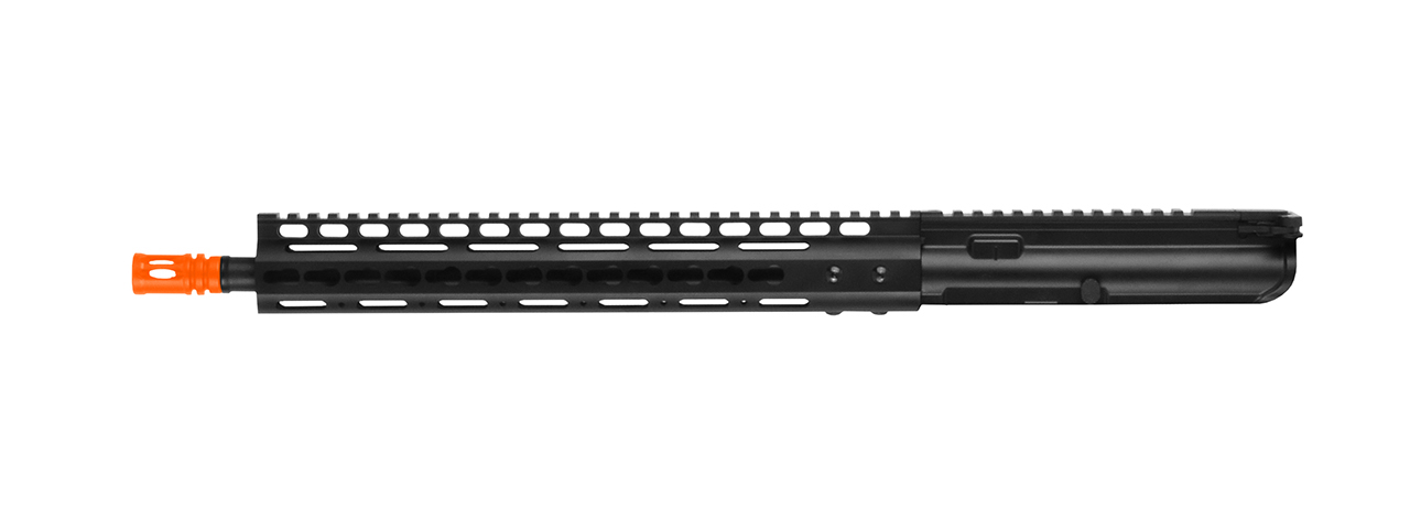 GOLDEN EAGLE 13" KEYMOD FULL METAL UPPER RECEIVER (BLACK) - Click Image to Close