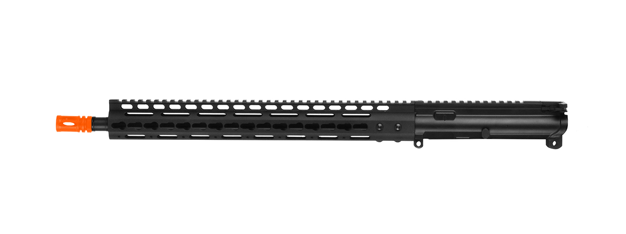 GOLDEN EAGLE 15" KEYMOD POLYMER UPPER RECEIVER (BLACK) - Click Image to Close