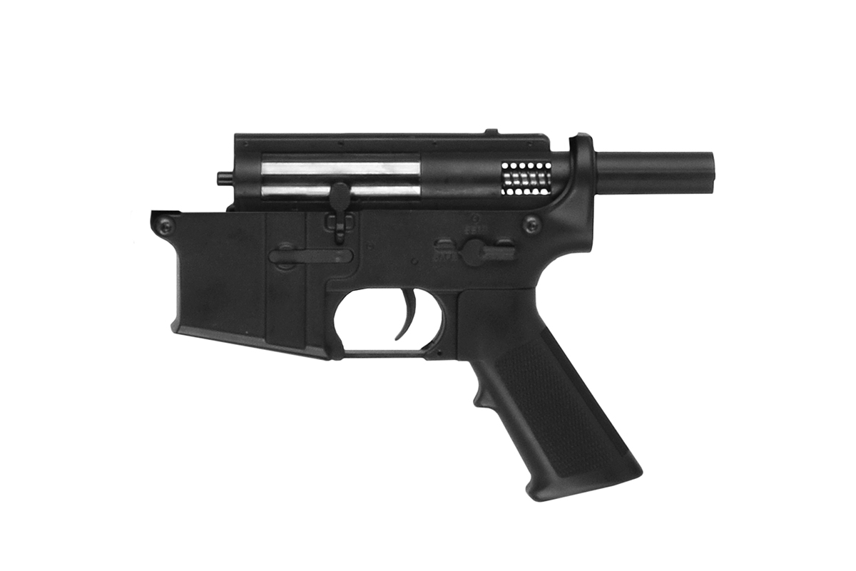 GOLDEN EAGLE 350 FPS FULL METAL CQB M4 LOWER RECEIVER (BLACK) - Click Image to Close