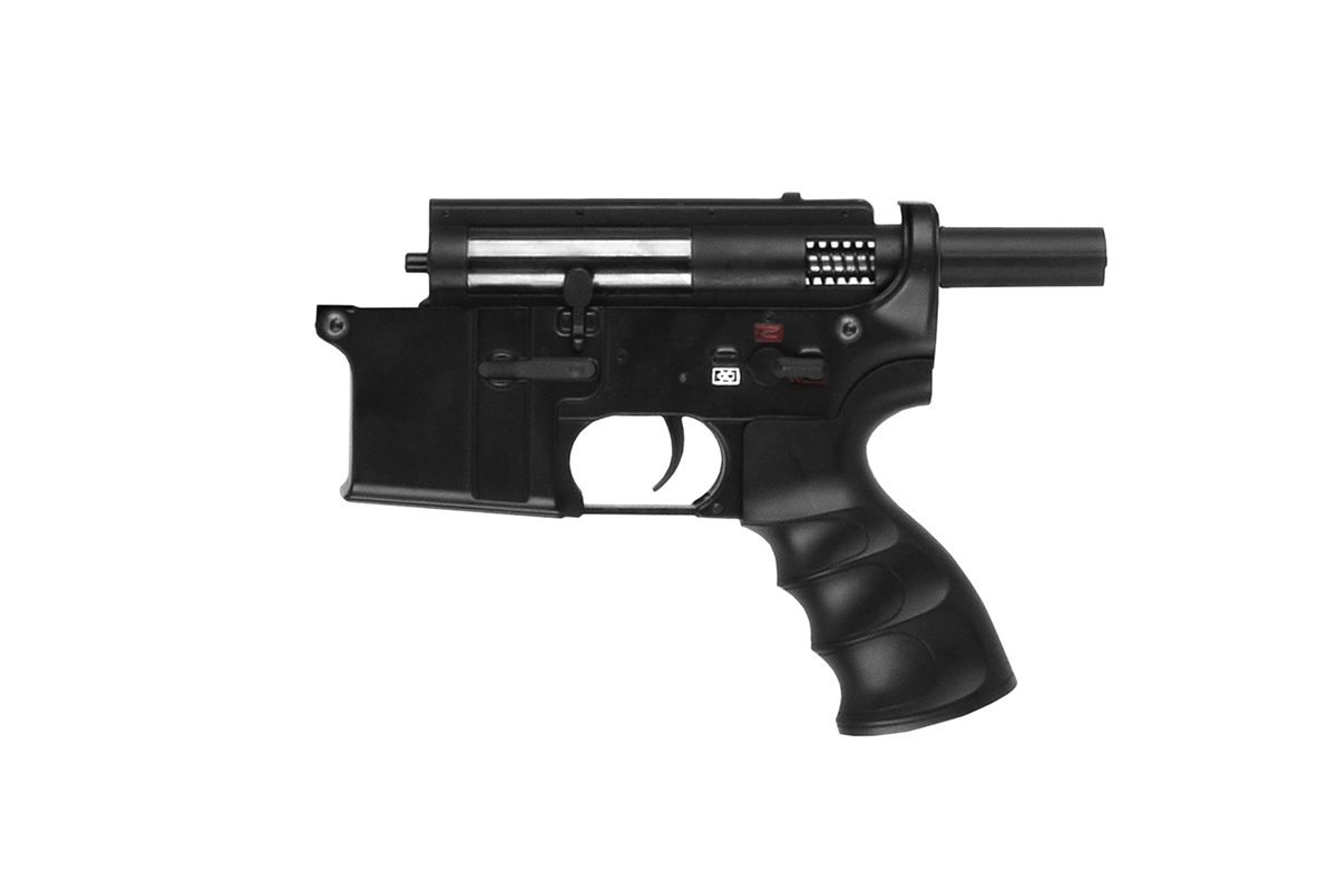 GOLDEN EAGLE M27 ERGONOMIC FULL METAL LOWER RECEIVER (BLACK) - Click Image to Close