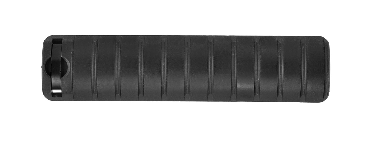 GOLDEN EAGLE 6" POLYMER RAIL COVER PANEL 4-PACK (BLACK) - Click Image to Close
