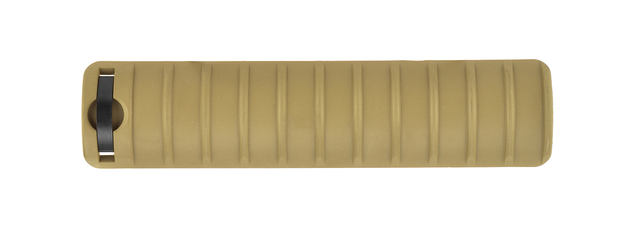 GOLDEN EAGLE 6" POLYMER RAIL COVER PANEL 4-PACK (TAN) - Click Image to Close