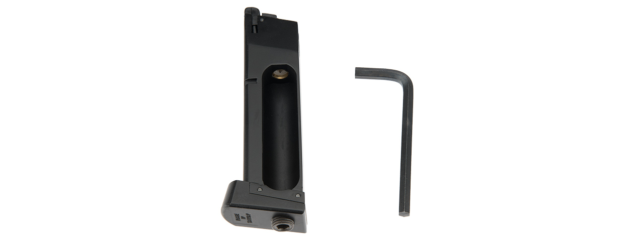 HFC AIRSOFT CO2 MAGAZINE FOR HGC - 190 SERIES CO2 PISTOL - BLACK - Click Image to Close