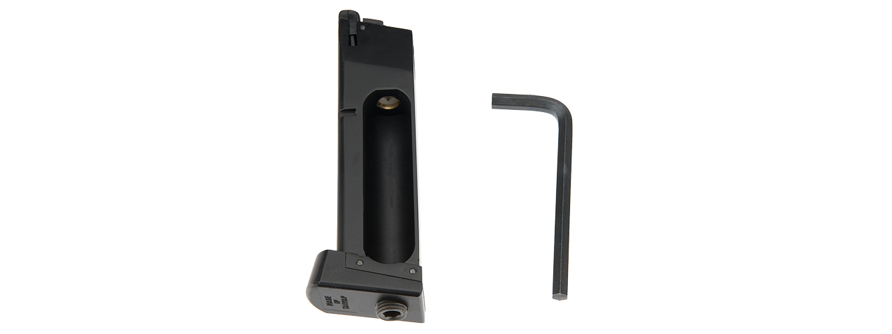 HFC AIRSOFT CO2 MAGAZINE FOR HGC - 190 SERIES CO2 PISTOL - BLACK