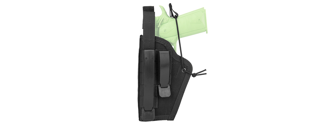 High Speed Gear Inc. Ambidextrous Nylon Holster (BLACK) - Click Image to Close