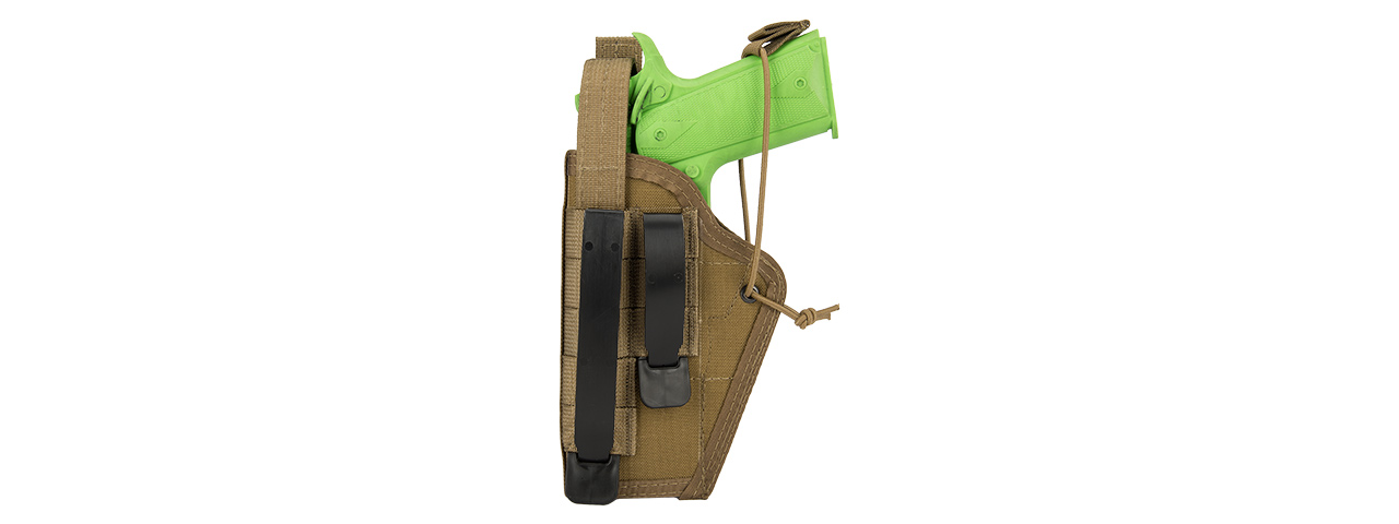 High Speed Gear Inc. Ambidextrous Nylon Holster (COYOTE BROWN) - Click Image to Close