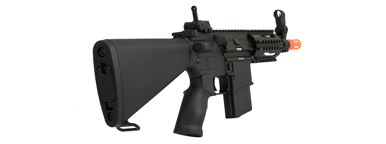 Atlas Custom Works Stubby CQB Tactical Full Metal M4 Series Airsoft AEG - BLACK - Click Image to Close