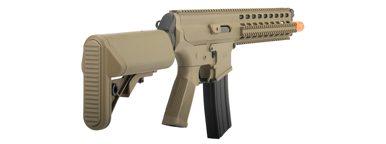 ECHO 1 ROBINSON ARMAMENT LICENSED XCR-L AIRSOFT AEG RIFLE (DESERT TAN)