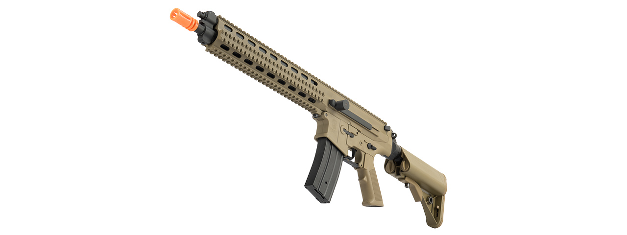 ECHO 1 ROBINSON ARMAMENT LICENSED XCR-L AIRSOFT AEG RIFLE (DESERT TAN)