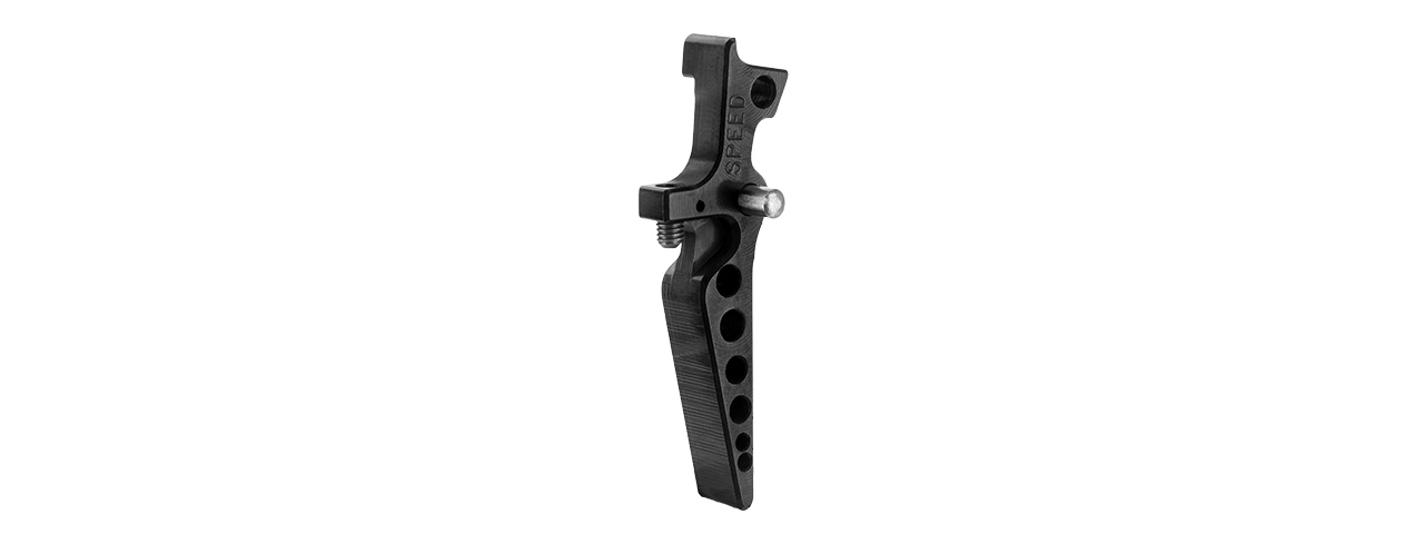 SPEED AIRSOFT TUNABLE BLADE TRIGGER FOR M4/M16 SERIES AEGS (BLACK) - Click Image to Close