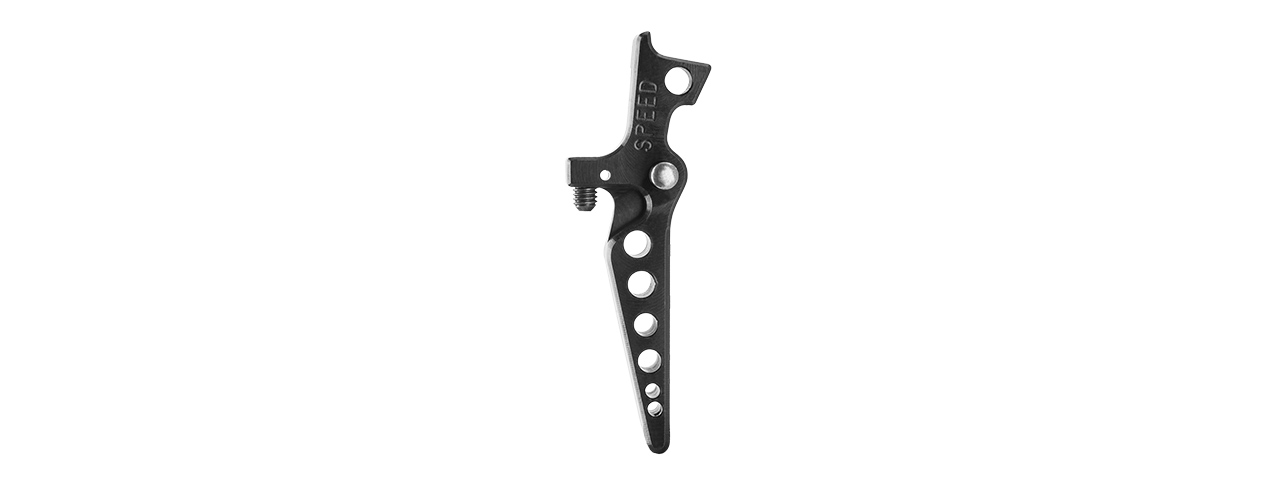 SPEED AIRSOFT TUNABLE BLADE TRIGGER FOR M4/M16 SERIES AEGS (BLACK) - Click Image to Close