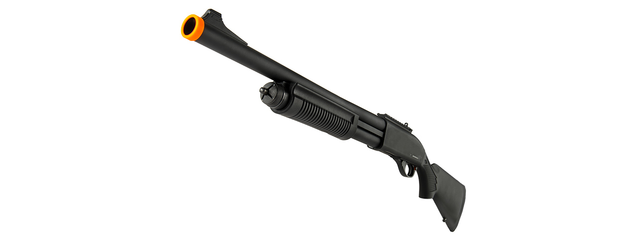 JAG ARMS SCATTERGUN HD AIRSOFT GAS SHOTGUN - STANDARD TUBE (BLACK)