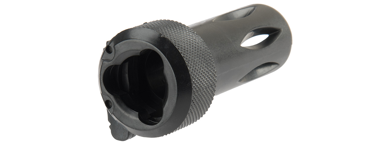 JG AIRSOFT TACTICAL M5 SERIES FLASH HIDER - BLACK - Click Image to Close